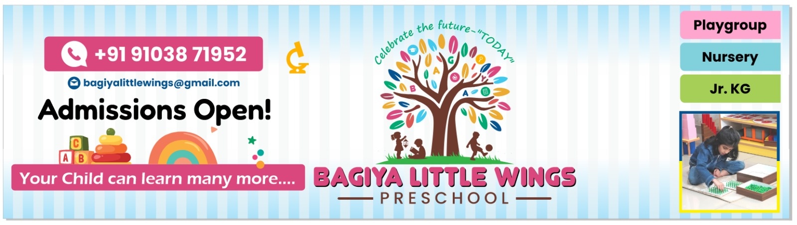 Happy children at Bagiya Little Wings Preschool